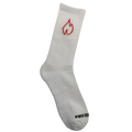 FIREBLOOD Sports Socks White detail Fireblood sports socks