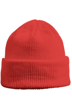 FIREBLOOD Beanie Red back view Fireblood beanie