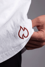 FIREBLOOD Vest — White detail 5