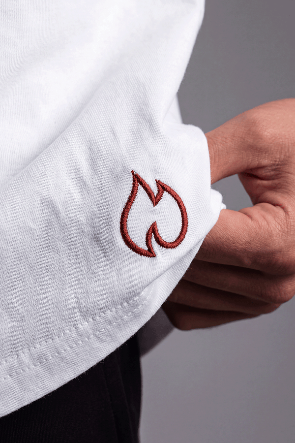 FIREBLOOD Vest — White detail 5
