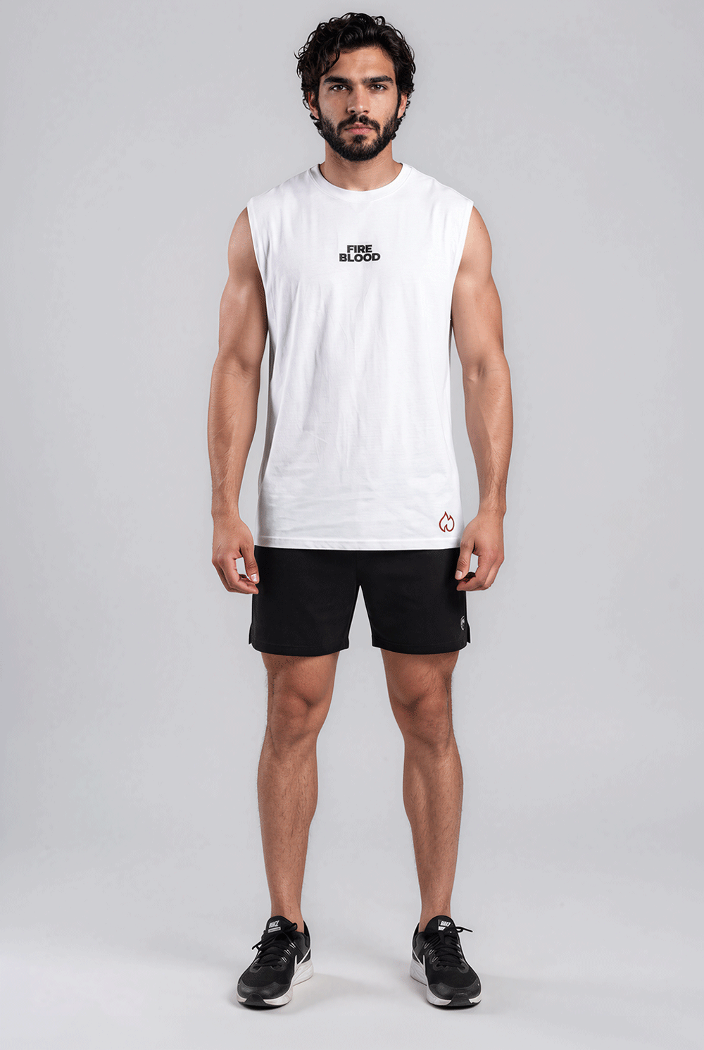 FIREBLOOD Vest — White detail 2