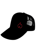 FIREBLOOD CAP front view Fireblood cap