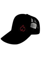 FIREBLOOD CAP front view Fireblood cap