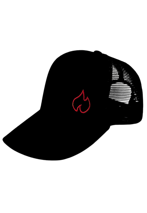 FIREBLOOD CAP front view Fireblood cap