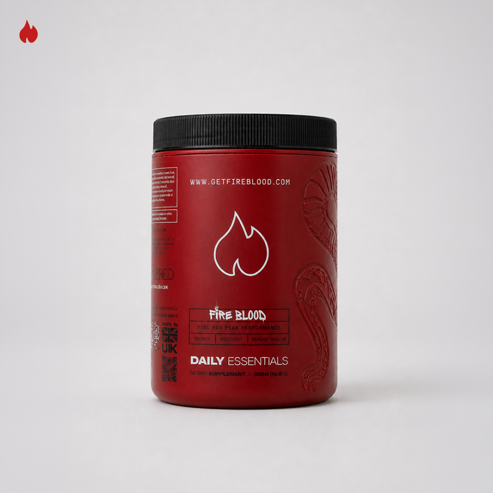 Fireblood daily supplement tub front view