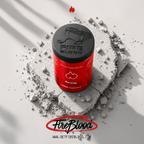 Fireblood unflavored daily essentials tub on grey powder
