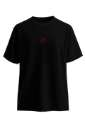 FIREBLOOD Active Tee Black back view Fireblood men's t shirt
