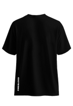 FIREBLOOD Active Tee Black side view Fireblood men's t shirt